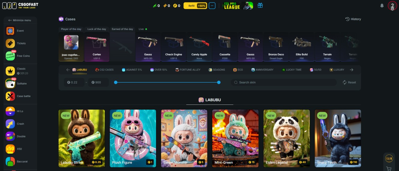 CSGOFast Cases