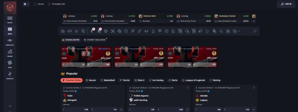 CSGOPolygon Match Betting