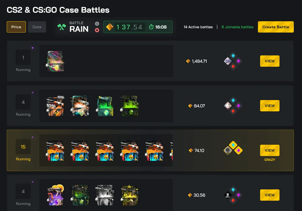 CSGO & CS2 Case Battle