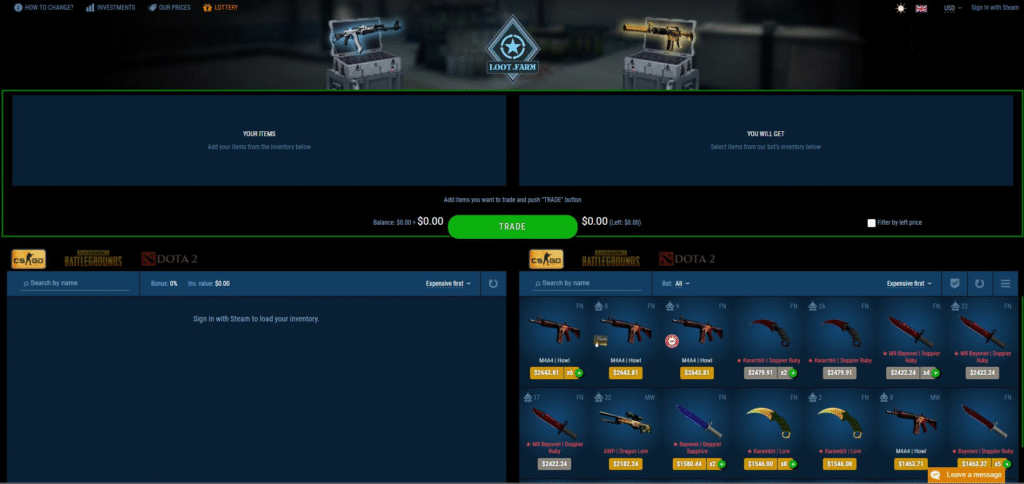Skin Trading