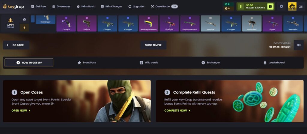 KeyDrop Case Openings