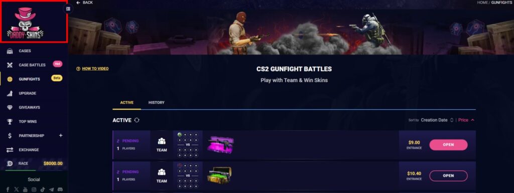 DaddySkins Gunfights